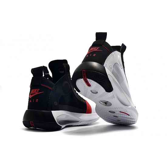 Air Jordan XXXIV Men Basketball Sneakers White Black Red-2